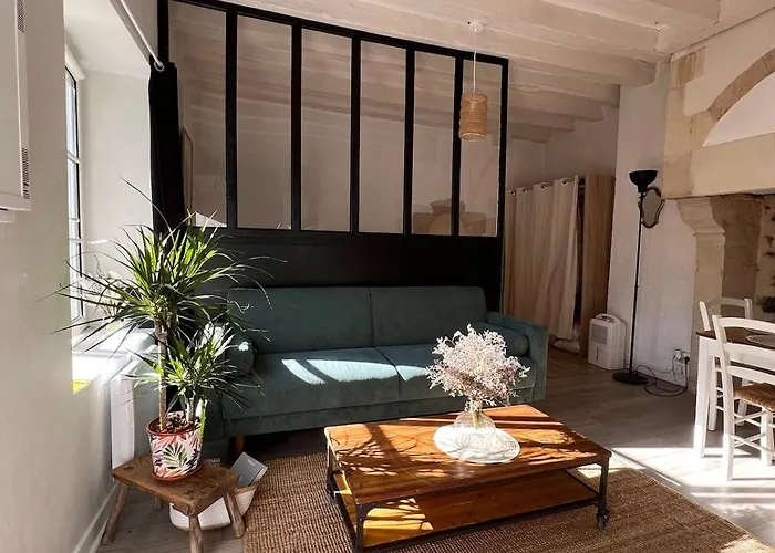 Apartment T1 Bis Avec Cour Au Pied Des Remparts, Vieux Mans *