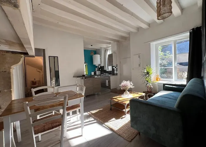 T1 Bis Avec Cour Au Pied Des Remparts, Vieux Mans Apartment Le Mans